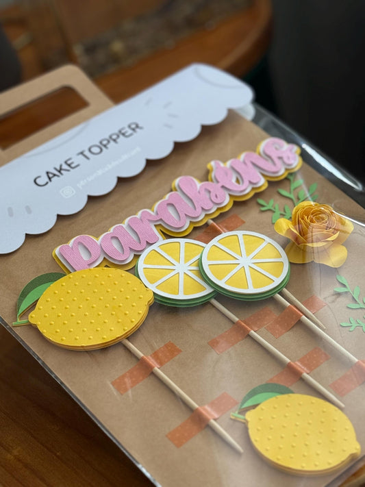 Birthday Cake Toppers Customized With Name and Theme