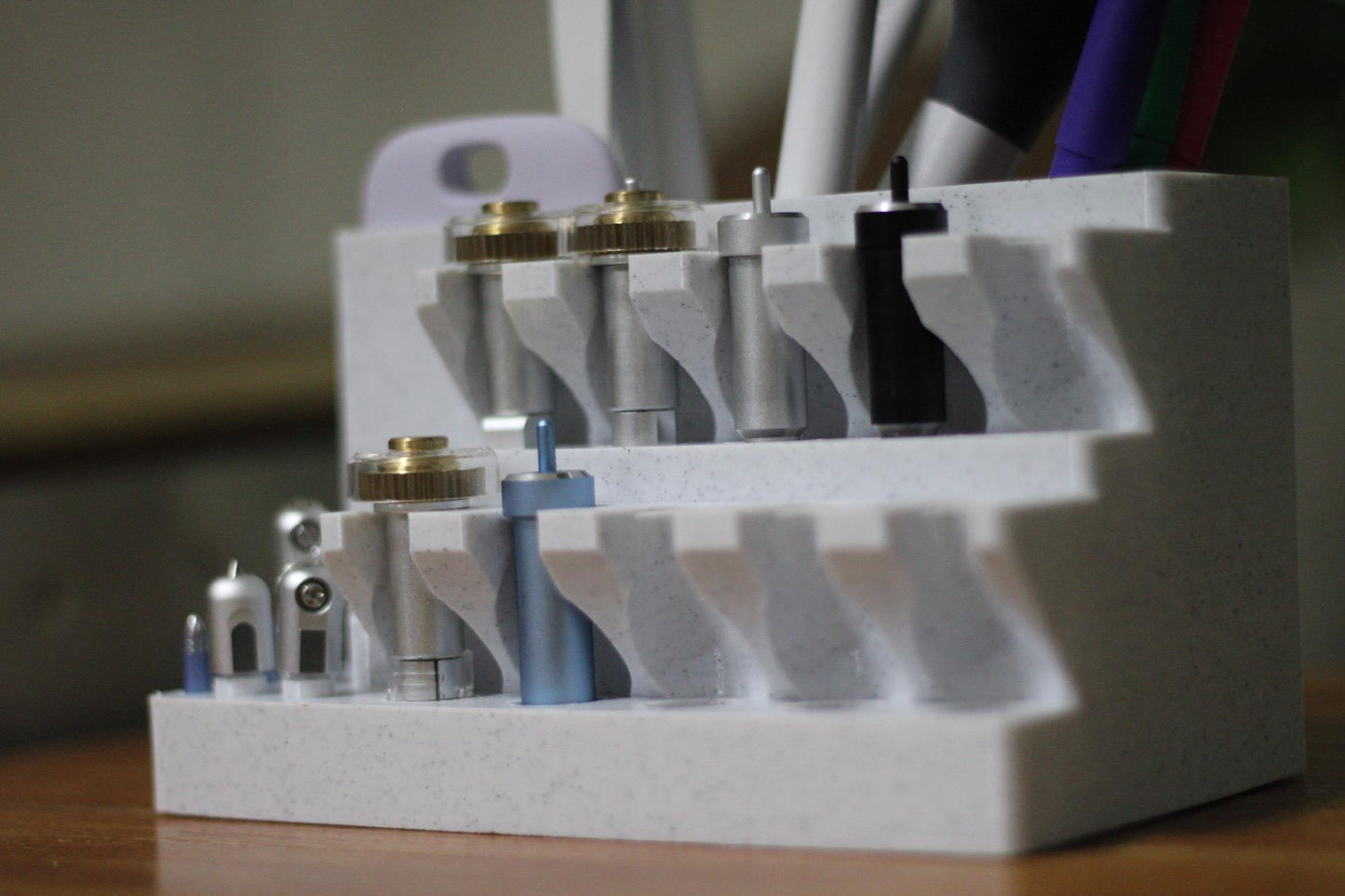 3D Printed Cricut Tool Organizer Caddy: Customizable Colors