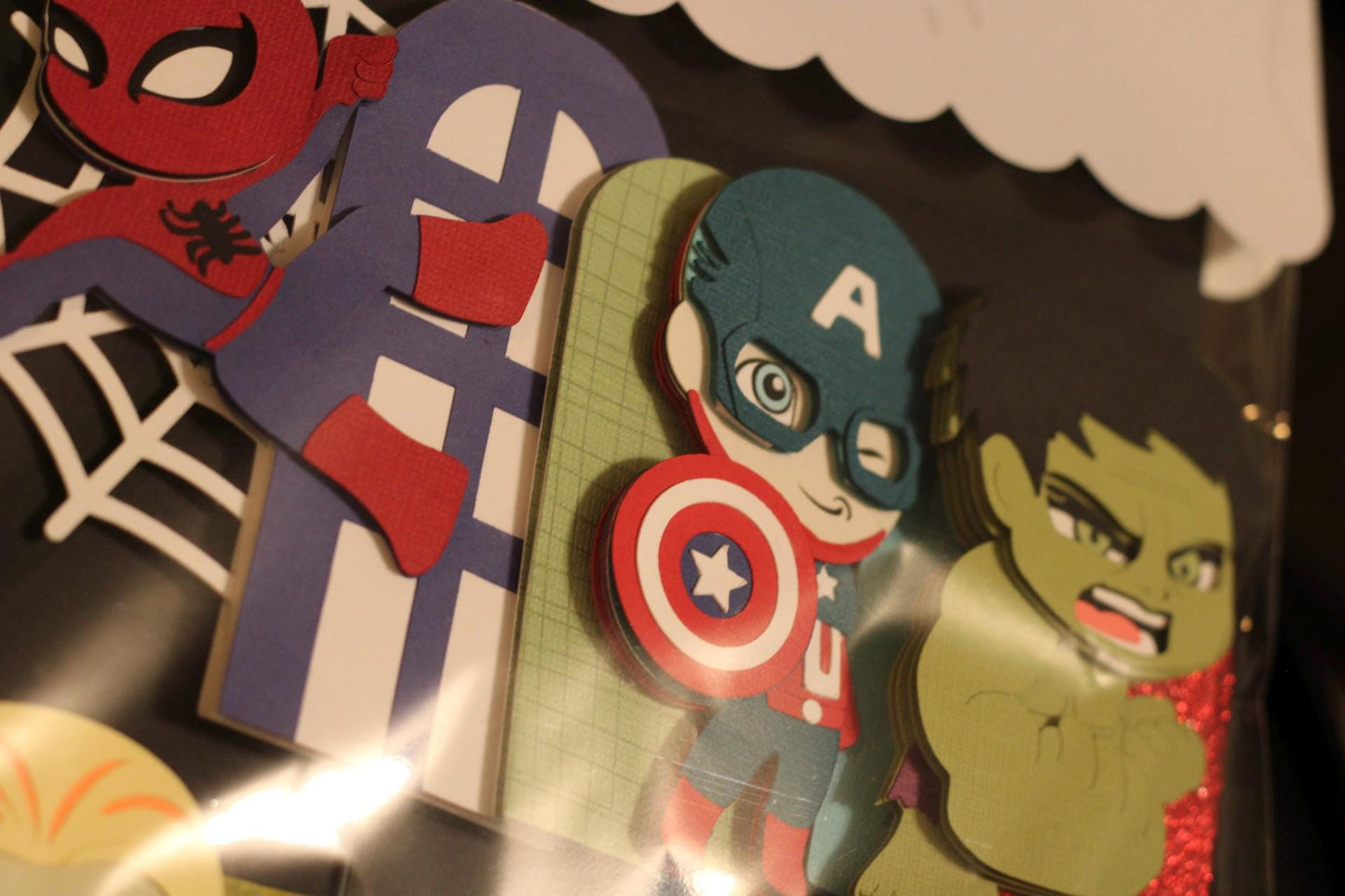 Super Hero Cake Topper Custom