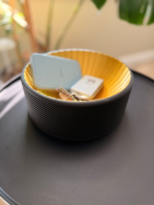 Modern Minimalism - The Black & Gold Catch All