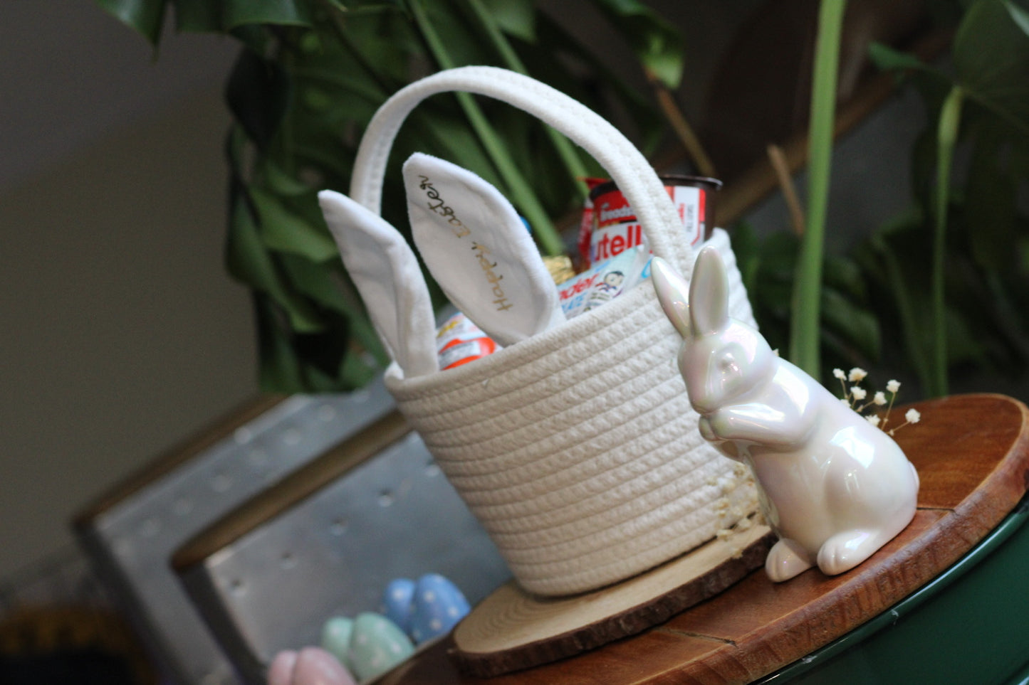 Personalized Easter treat baskets