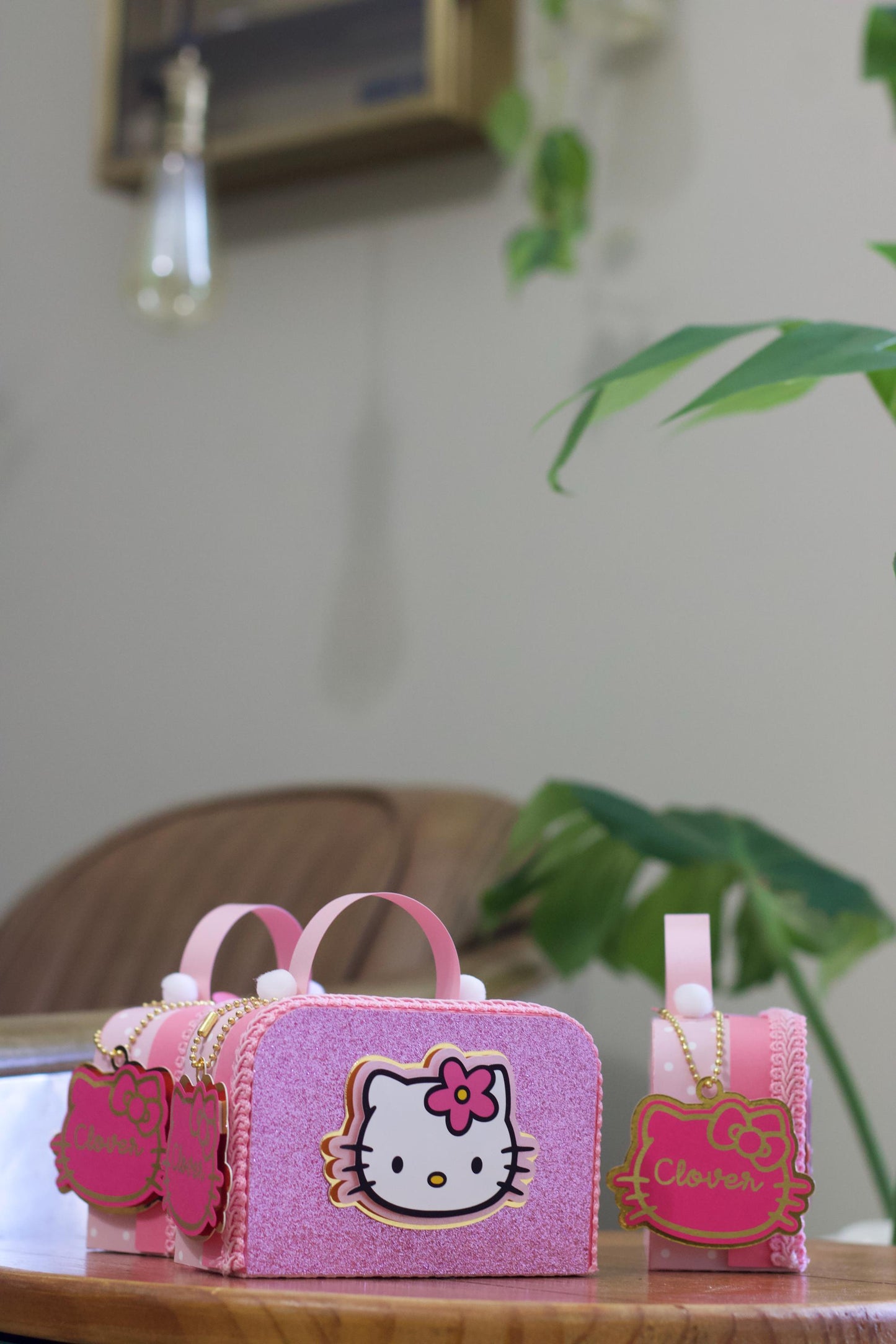 Hello Kitty Suitcases Party Favor Boxes Set of 6