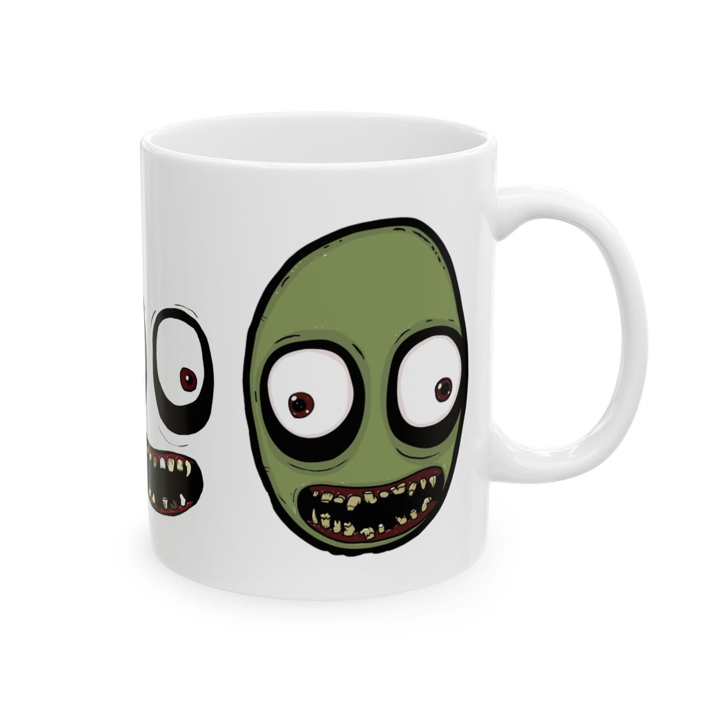 Whimsical Zombie Character Coffee Mug – Fun Halloween Drinkware
