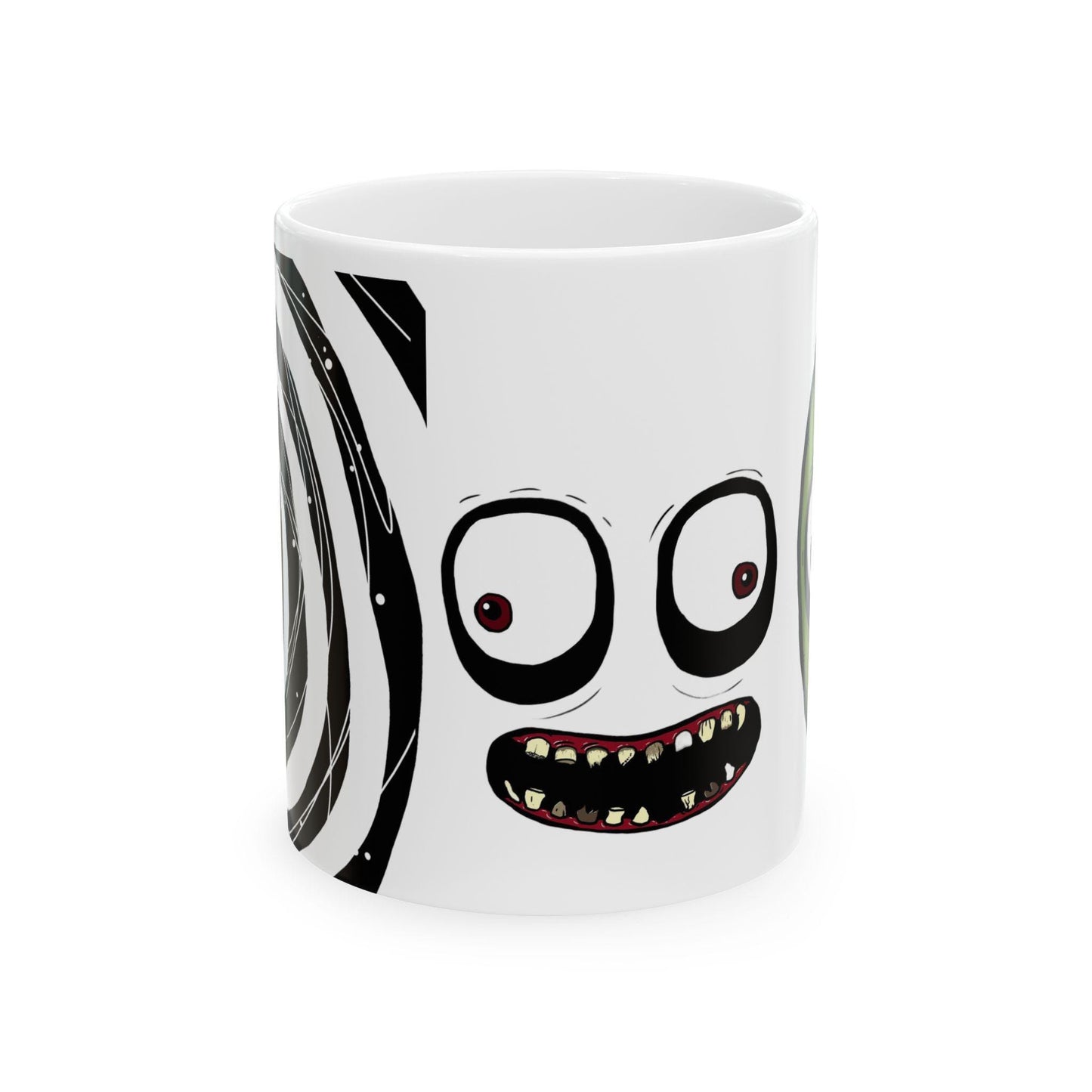 Whimsical Zombie Character Coffee Mug – Fun Halloween Drinkware