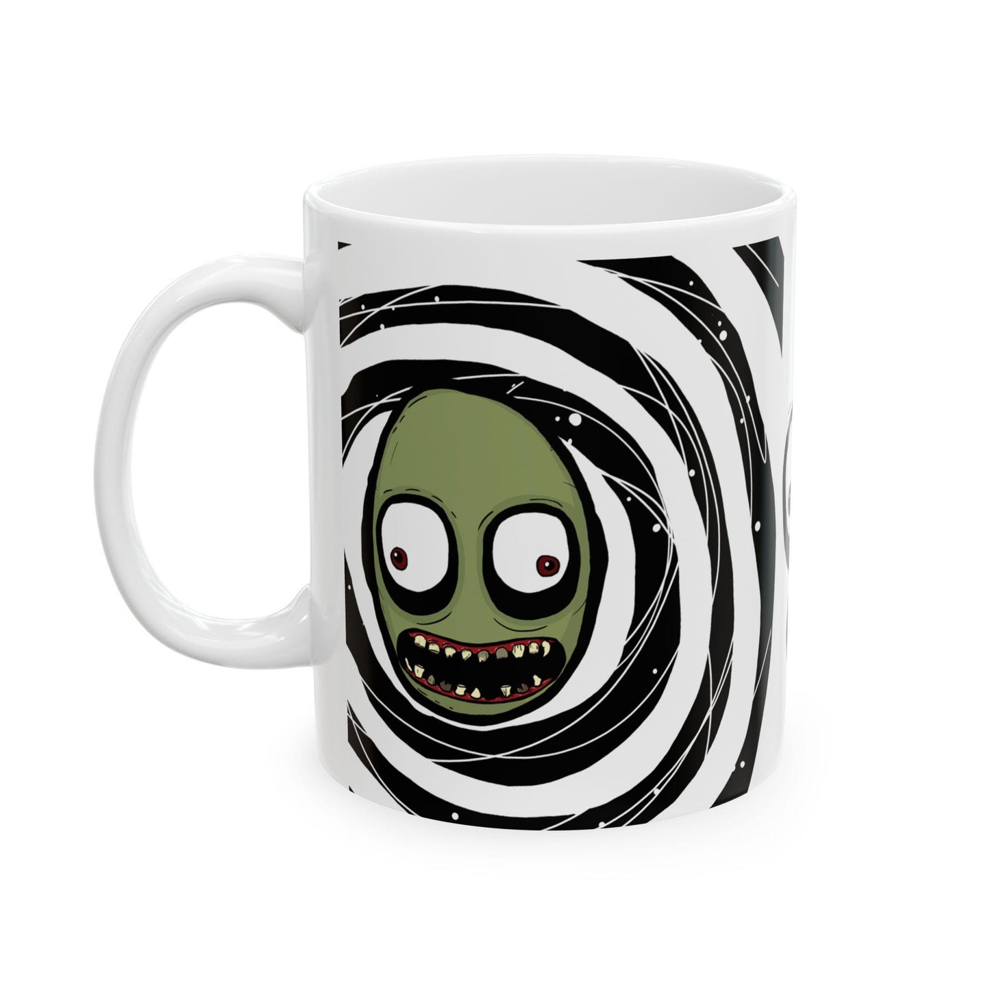 Whimsical Zombie Character Coffee Mug – Fun Halloween Drinkware
