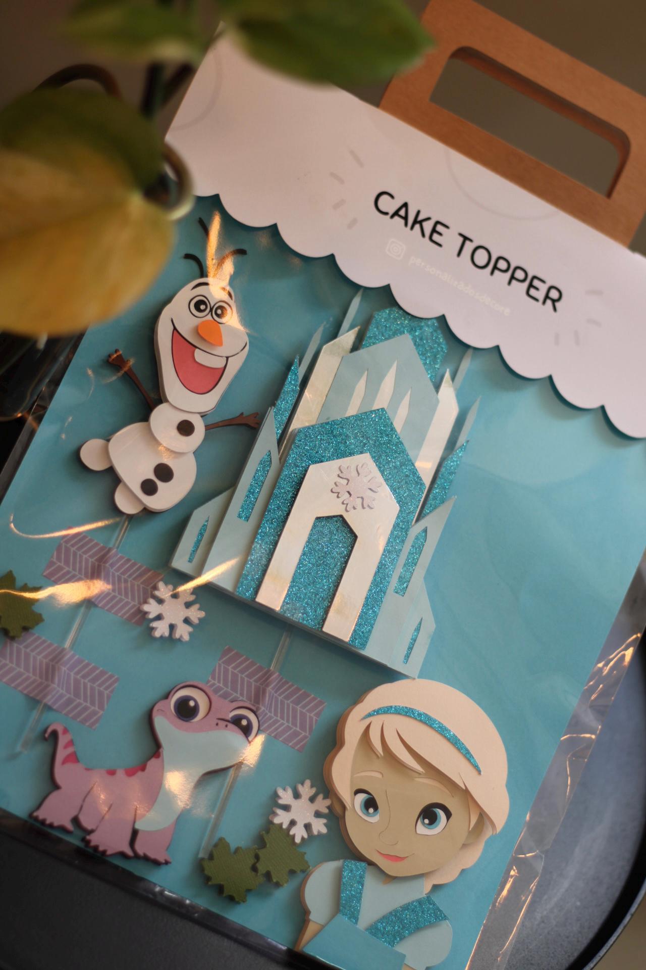Frozen Princess Cake Topper