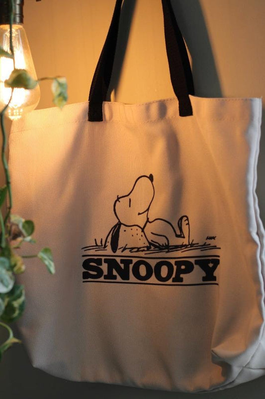 Snoopy Tote Bag With Personalization Made To Order