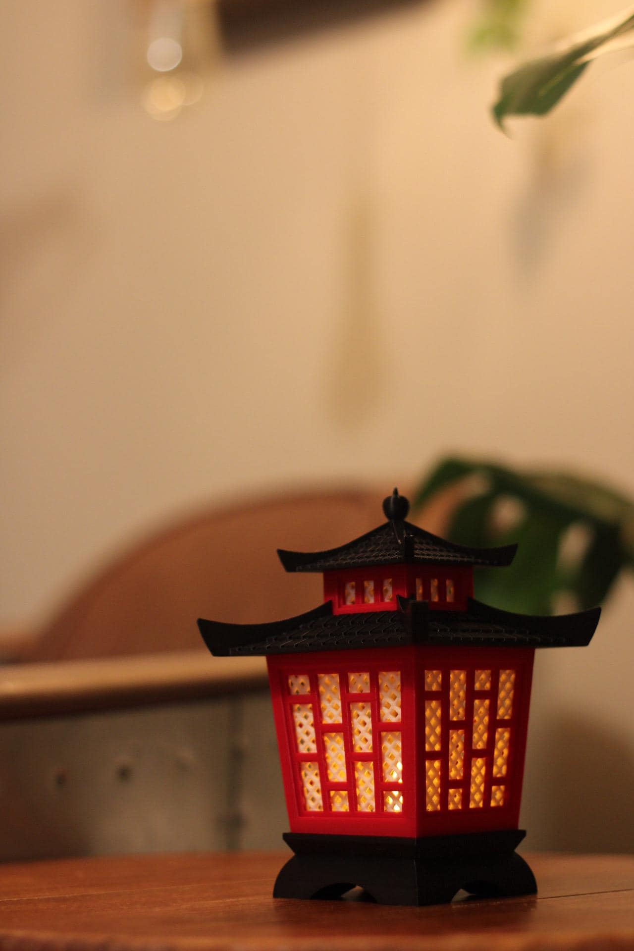 Custom Japanese Tea Light Lantern, 3D Printed