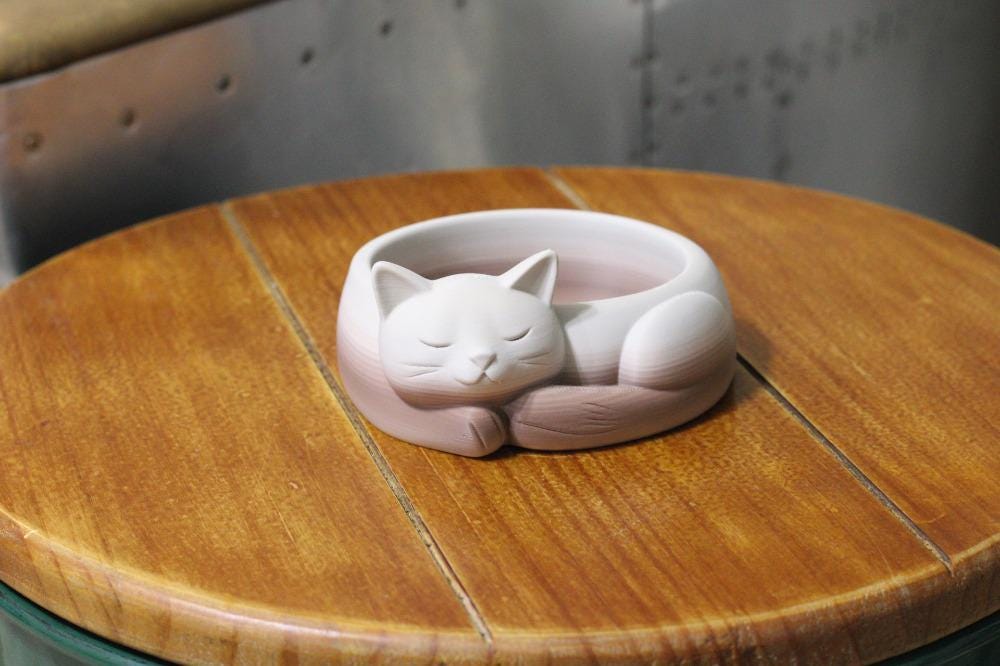 Cat Lovers Bowl ADORABLE Little Kitty Bowl for Candy or a Catchall