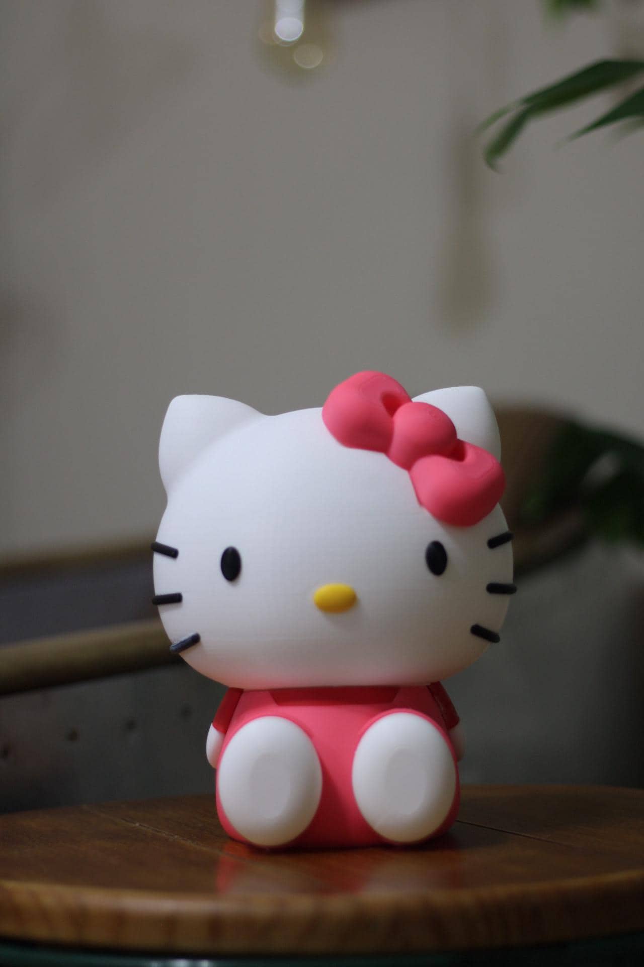 3D Printed Kitty Piggy Bank, Modern Kids Decor