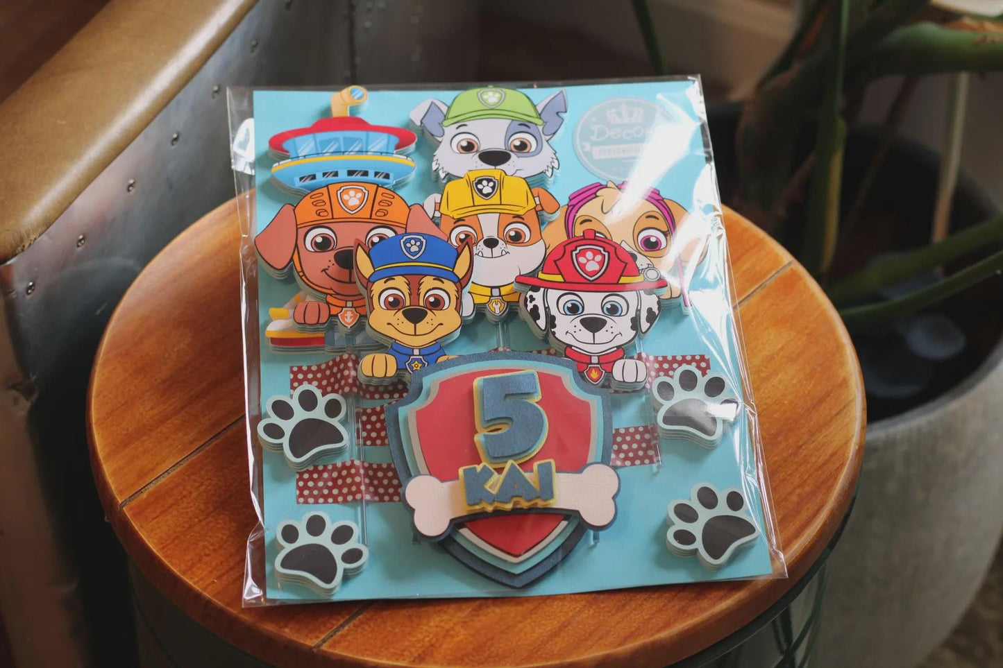 Doggie Patrol Deluxe Edition Personalized Cake Topper THE ONE Everyone Is Talking About-Best Seller