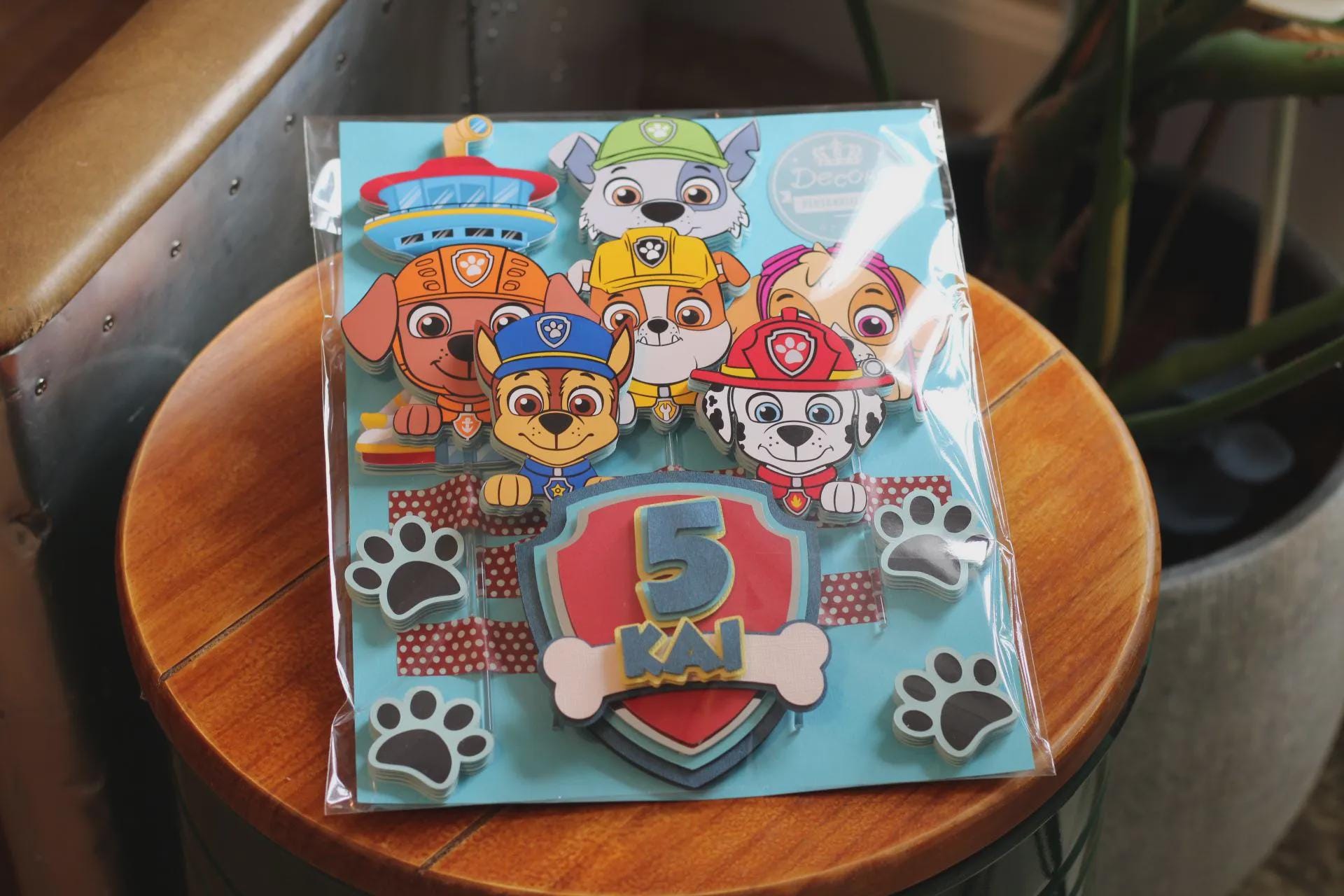 Doggie Patrol Deluxe Edition Personalized Cake Topper THE ONE Everyone Is Talking About-Best Seller