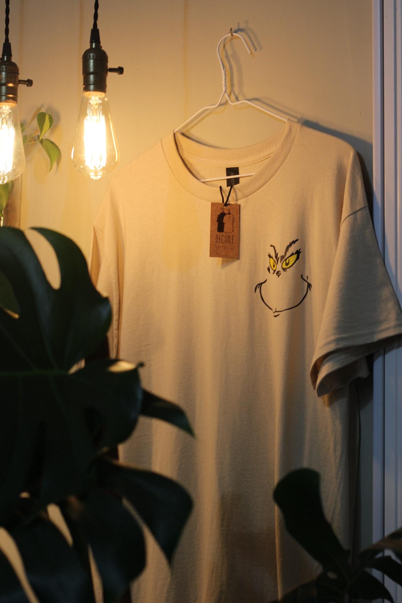 Grinch Holiday T For Him or Her-Front AND Back Design-Best Quality-Trending T