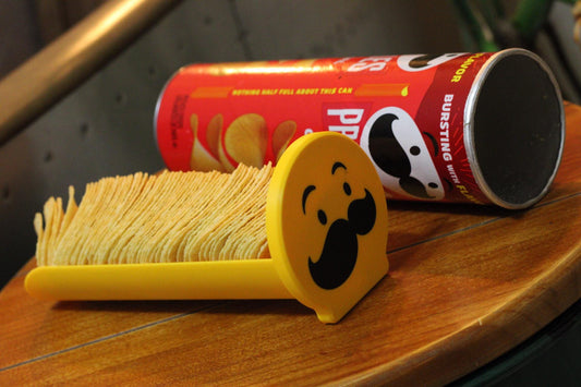 Pringles Reusable Slide Lid Tray: Once You Pop, You Don't Stop! (3D Printed)